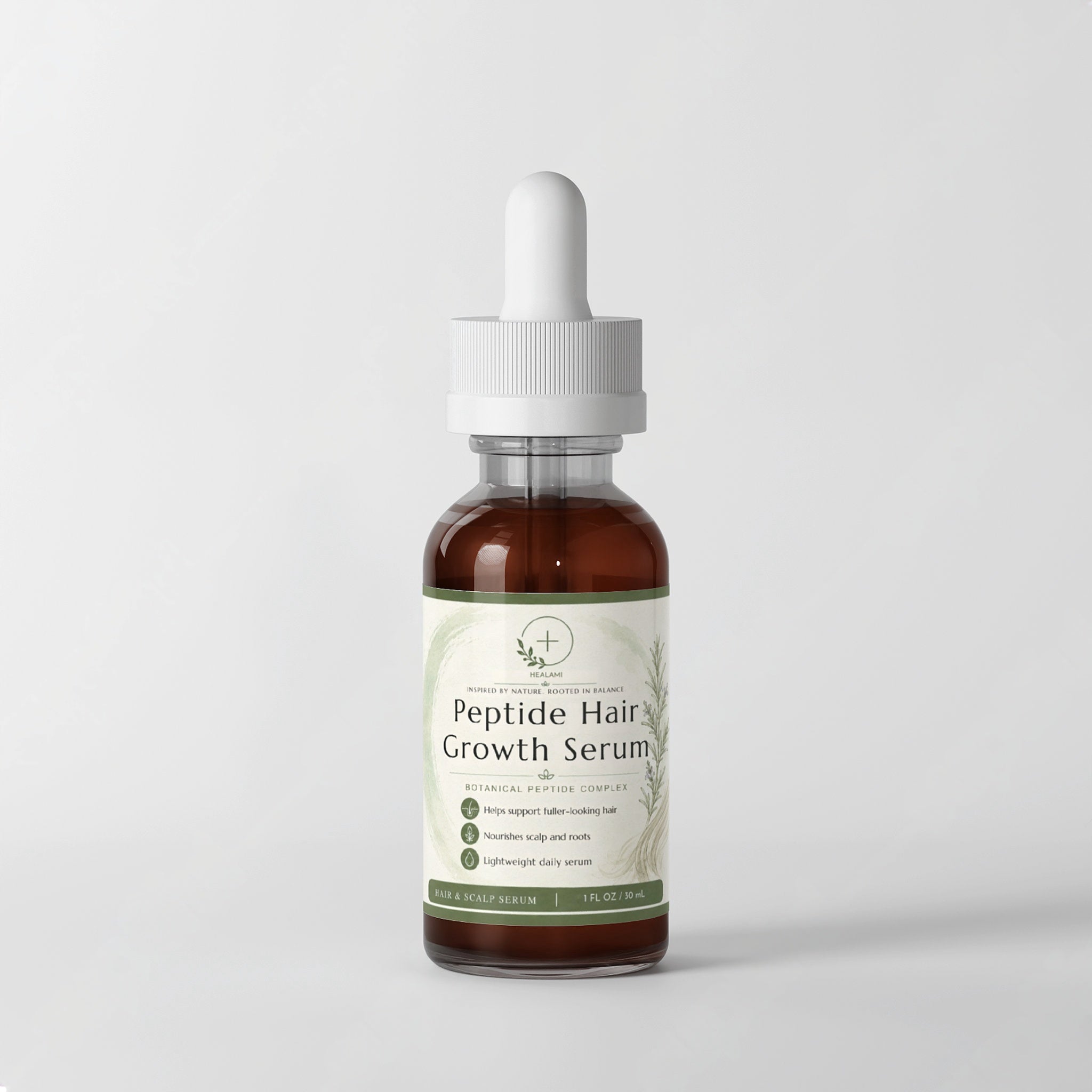 Peptide serum scalp care